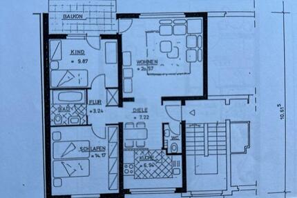 Wohnung Dortmund Grevel - 3 Zimmer, 72 m&sup2;, 950&euro; | Angebot:25895242
