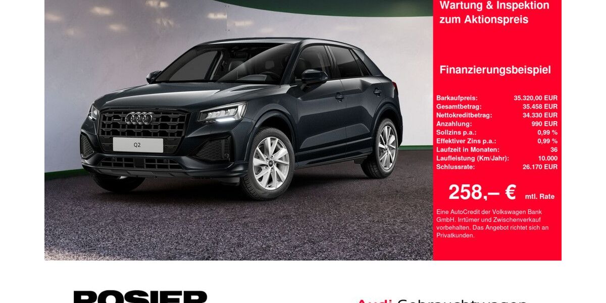 Audi Q2 9.053 km 35.739 &euro; Menden 58706