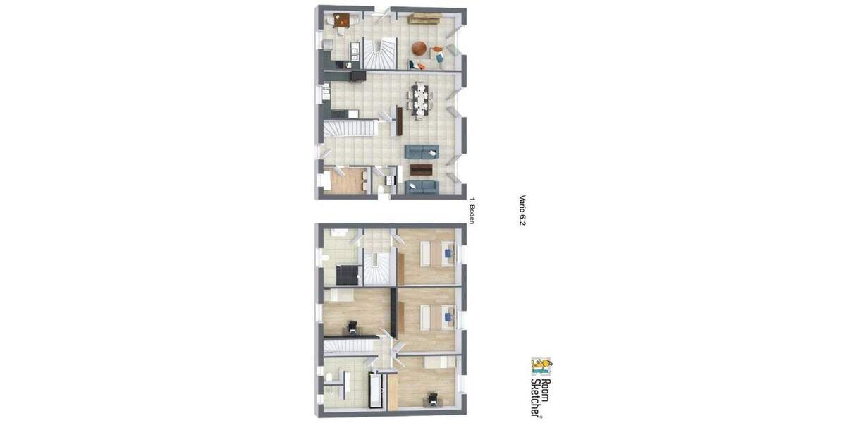 Etagenwohnung Bergkamen-Weddinghofen Mitte - 5 Zimmer, 100 m&sup2;, 425.550&euro; | Angebot:25728403