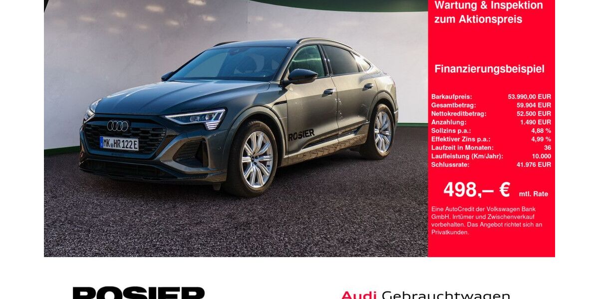 Audi Q8 e-tron 23.426 km 53.330 &euro; Menden 58706